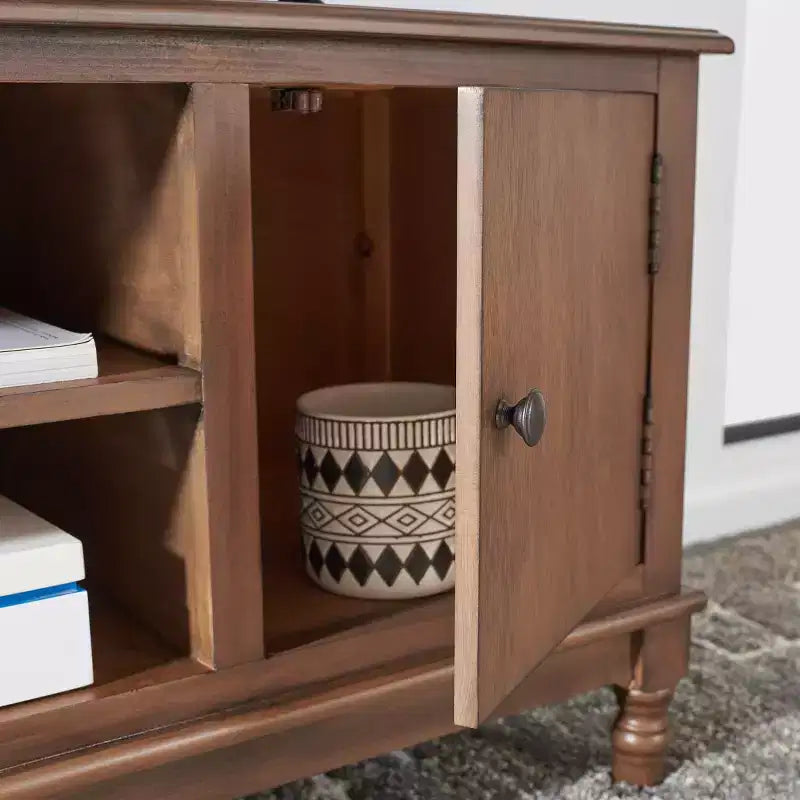 2-Door 1-Shelf Media Stand