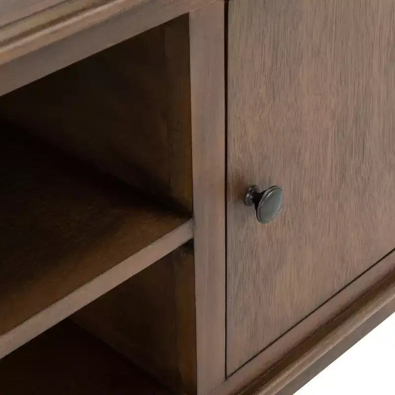 2-Door 1-Shelf Media Stand