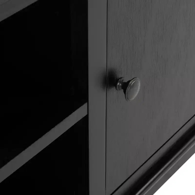 2-Door 1-Shelf Media Stand