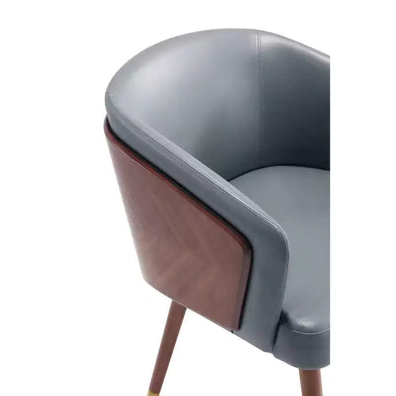 Modern Leatherette Upholstered Dining Chair