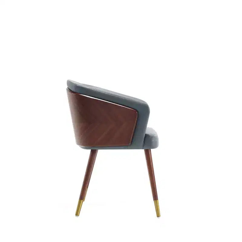 Modern Leatherette Upholstered Dining Chair