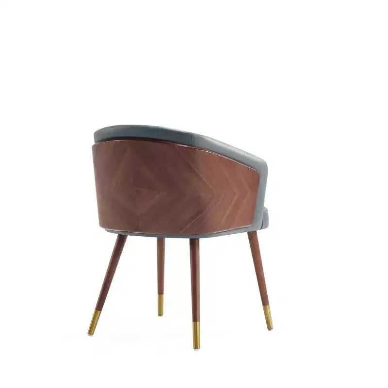 Modern Leatherette Upholstered Dining Chair