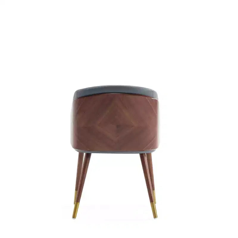 Modern Leatherette Upholstered Dining Chair