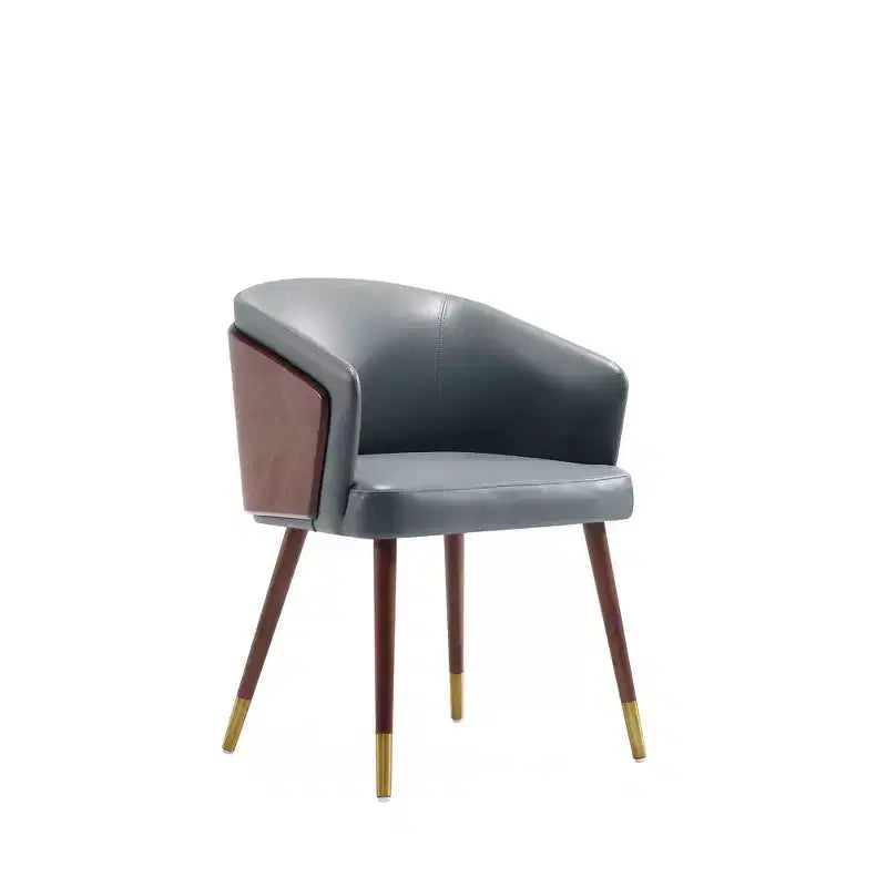 Modern Leatherette Upholstered Dining Chair