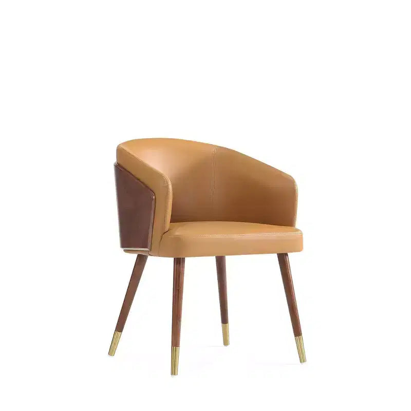 Modern Leatherette Upholstered Dining Chair