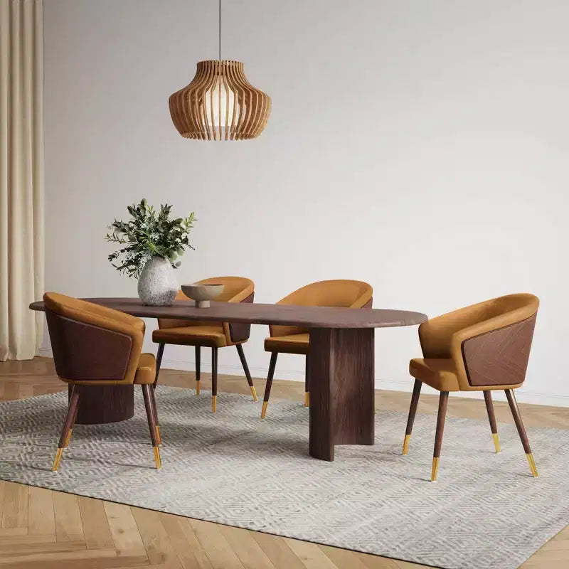 Reeva Modern Leatherette Upholstered Dining Chair