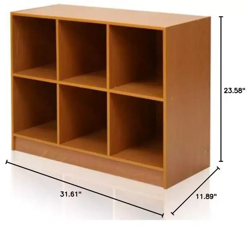 Étagère de rangement avec 3 cubes et 3 tiroirs amovibles Furinno