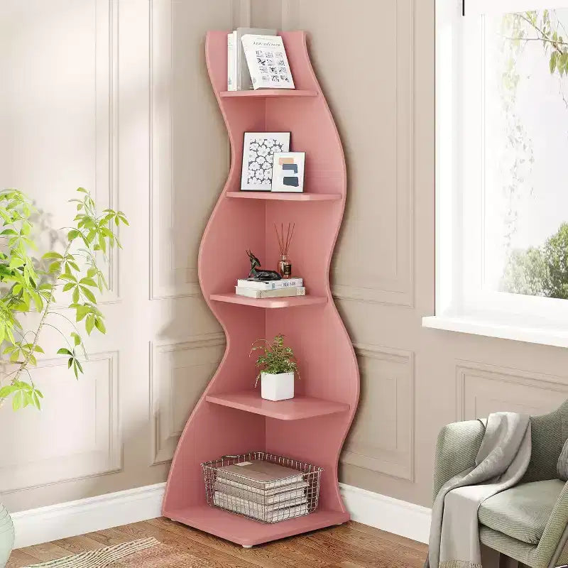 Étagère d'angle Lantine 70 à 5 niveaux
