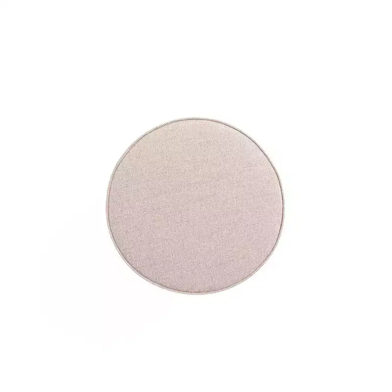 Pouf rembourré en mélange de polyester tissé Bailey Manhattan Comfort
