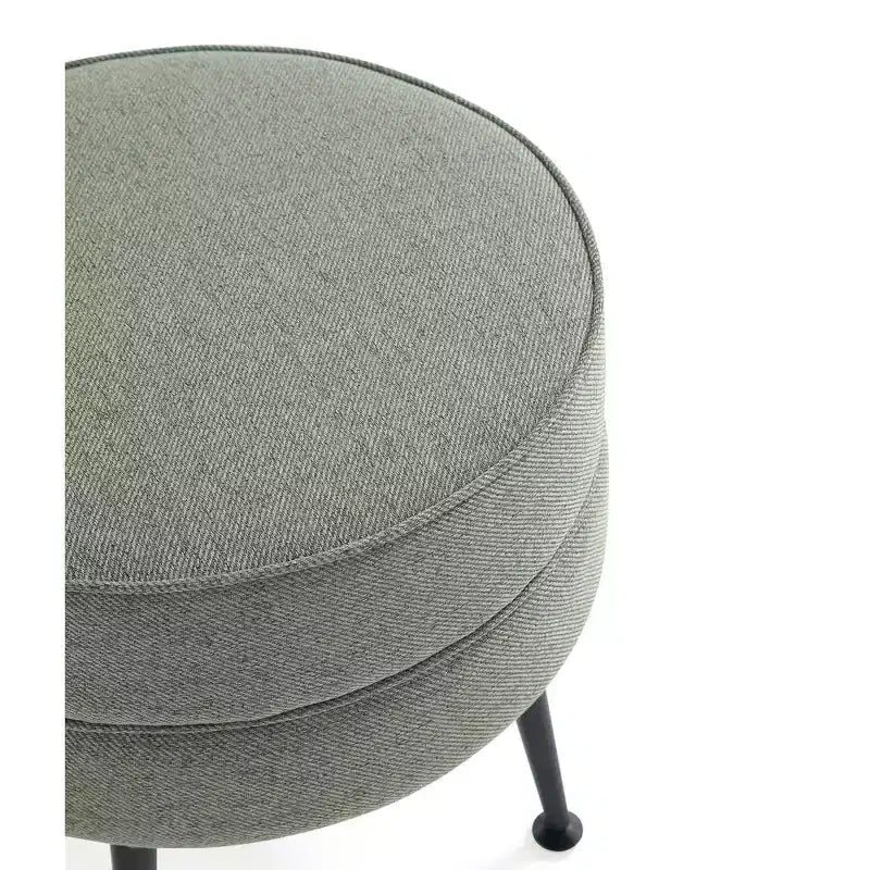 Pouf rembourré en mélange de polyester tissé Bailey Manhattan Comfort