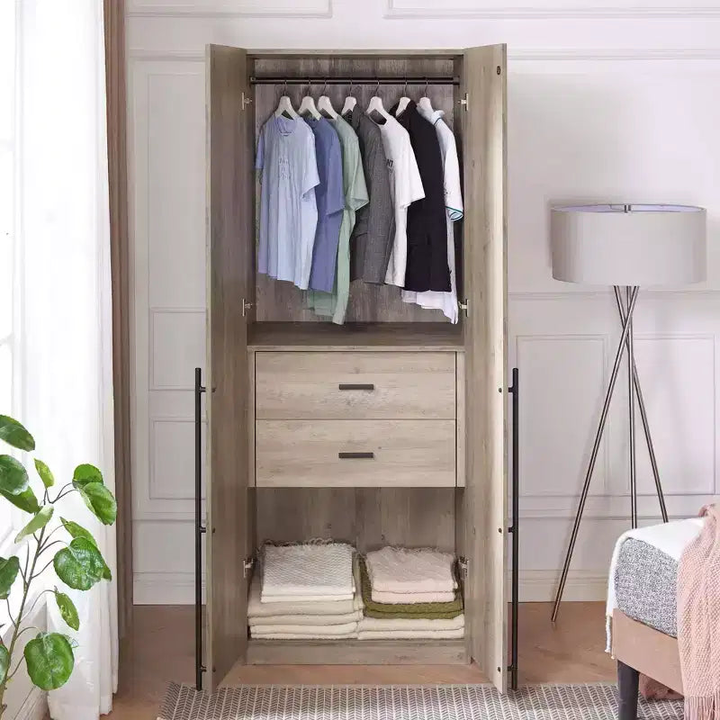 Armoire Lee à 2 portes Manhattan Comfort