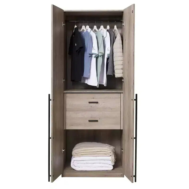 Armoire Lee à 2 portes Manhattan Comfort