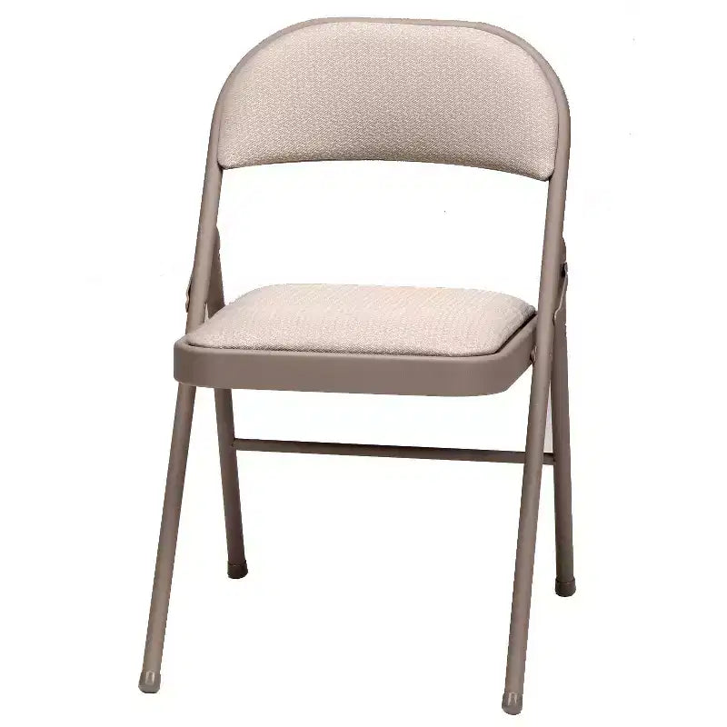MECO Lot de 4 chaises pliantes rembourrées de luxe Sudden Comfort avec assise de 40,6 x 40,6 cm et patins de protection pour les pieds