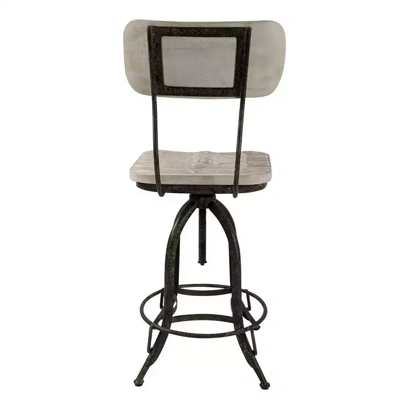 Tabouret de bar réglable en hauteur Carolina Living Mason