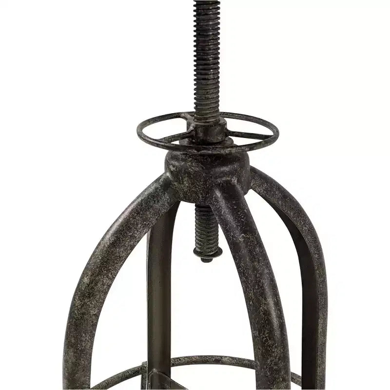 Tabouret de bar réglable en hauteur Carolina Living Mason