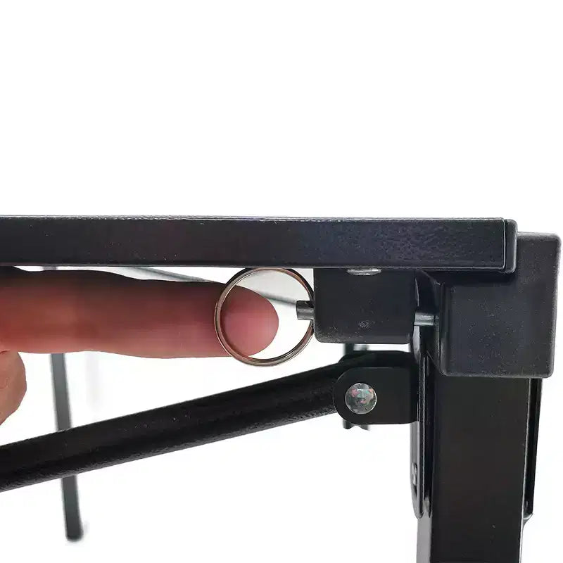 Table GoTEAM! portable en aluminium robuste à roulettes