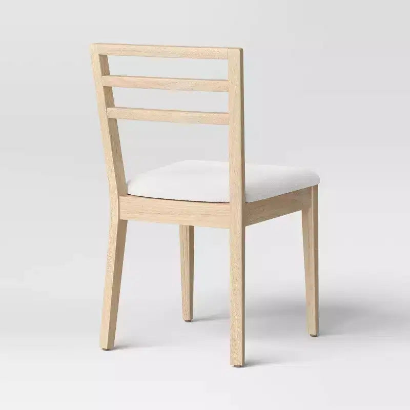 Lot de 2 chaises de salle à manger à barreaux avec assise rembourrée - Room Essentials