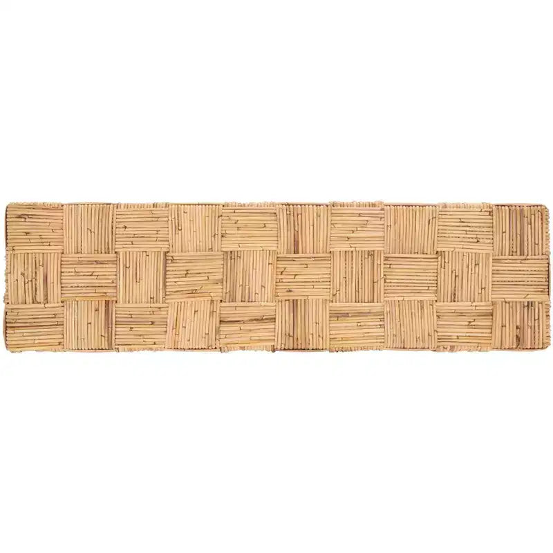 Console — Noir / Miel naturel / Blanc, Style côtier, 1 pièce