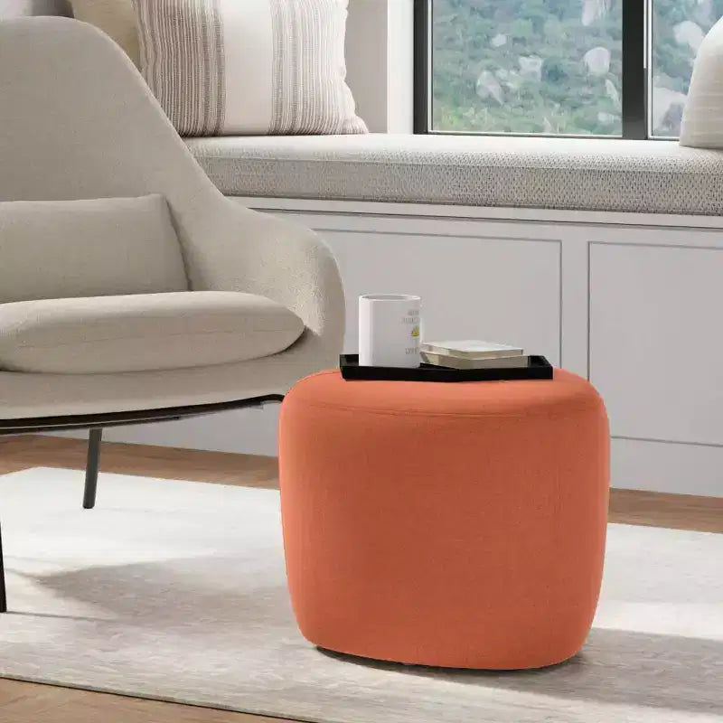 Pouf WyndenHall 18 Brea contemporain irrégulier