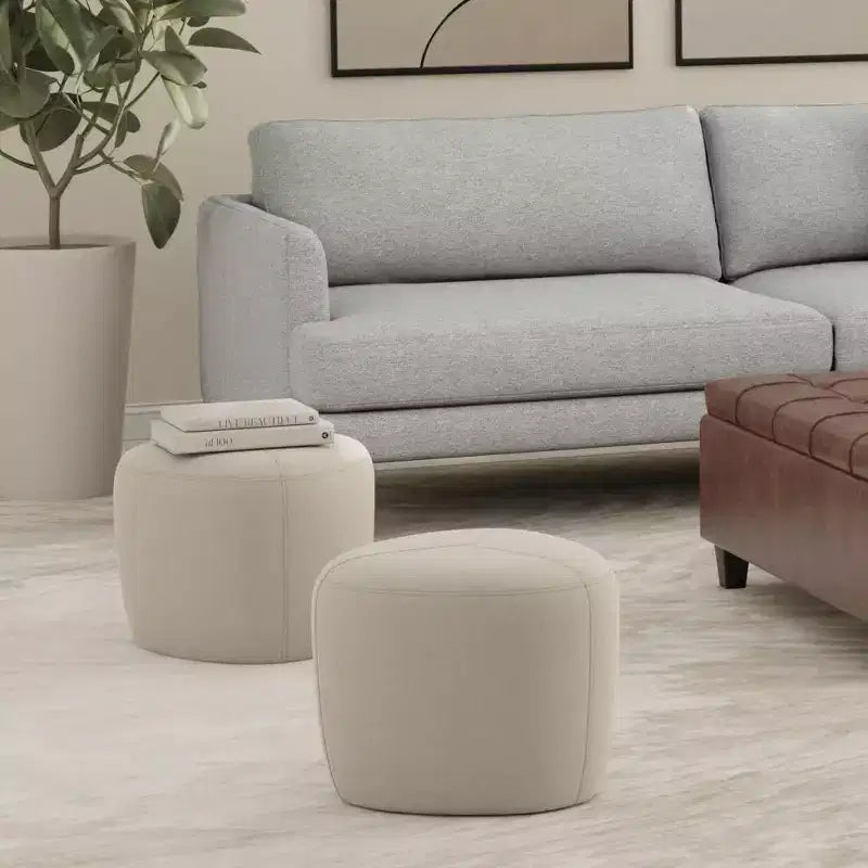 Pouf WyndenHall 18 Brea contemporain irrégulier