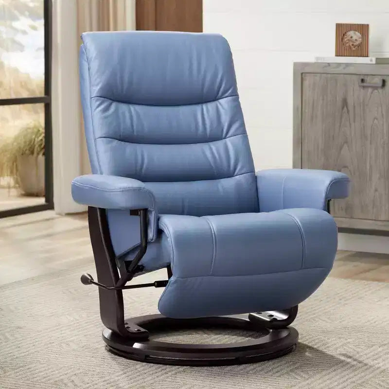 Fauteuil inclinable pivotant réglable en similicuir Peregrine Ocean de BenchMaster