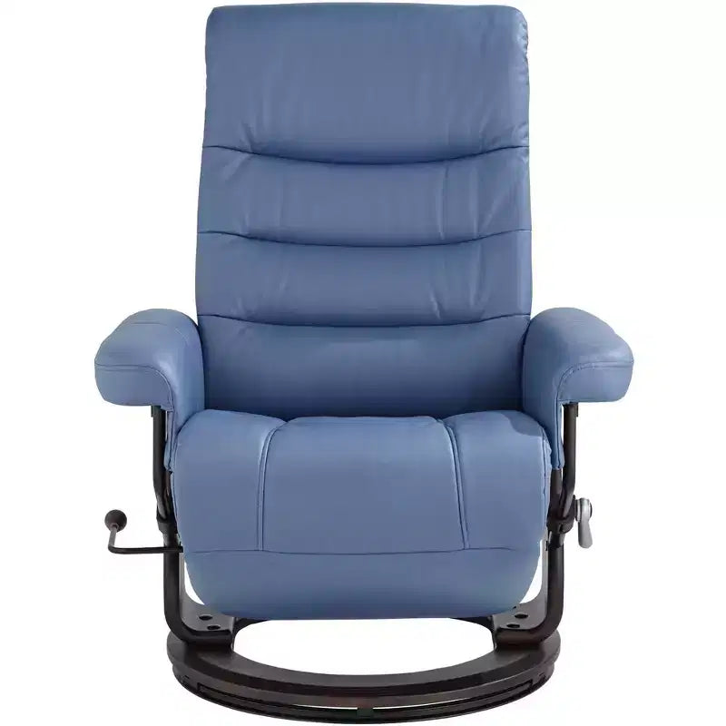 Fauteuil inclinable pivotant réglable en similicuir Peregrine Ocean de BenchMaster